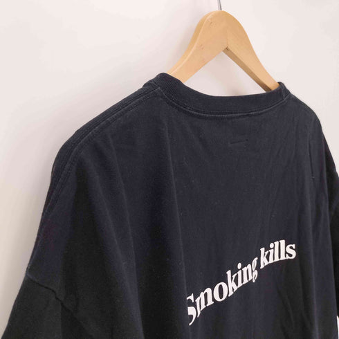エフアールツー FR2 Smoking kills リアル ウサギ 両面プリント S/S クルーネック Tシャツ メンズ import:XL