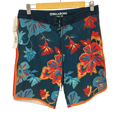 ビラボン BILLABONG 花柄 ボードショーツ メンズ 32