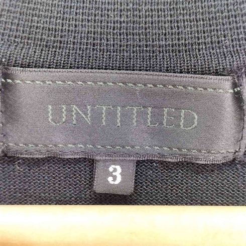 アンタイトル UNTITLED ニットポロ レディース JPN:3