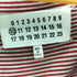 エムエムシックスメゾンマルジェラ MM6 Maison Margiela 12ss ボーダーレイヤードガーゼカーディガン レディース