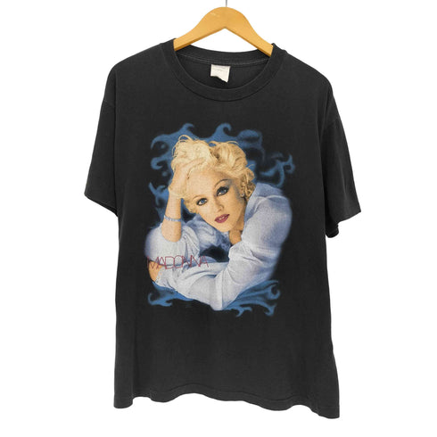 WINTERLANDボディ 90s BEDTIME STORIES シングルステッチ コピーライト プリント 半袖 Tシャツ メンズ import:L