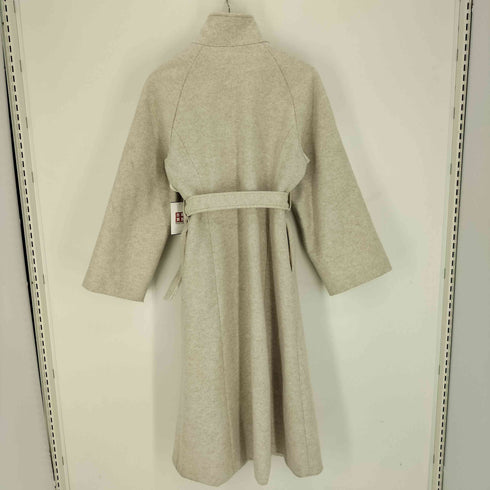 ルエレ Louere ウール スリット スリーブ ハイネック コート レディース import:L