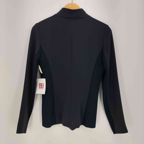マックスマーラ MAX MARA 白タグ イタリア製 アセテートポリ 切替 2B テーラード ジャケット レディース 36