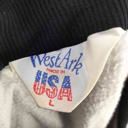 ウエストアーク WESTARK 90S USA製 背面刺繍 ナイロン スタジャン メンズ import:L