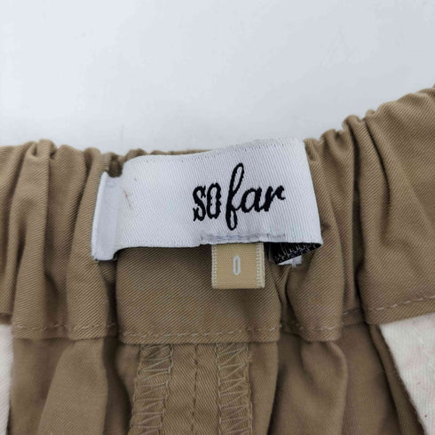 so far BIG POCKET PANTS ワークパンツ メンズ JPN:0