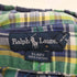 ラルフローレン RALPH LAUREN 90S BLAIRE チェック柄 BD S/S シャツ メンズ import:XXL