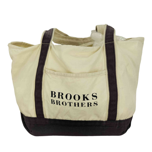 ブルックスブラザーズ BROOKS BROTHERS ロゴプリント キャンバス トートバッグ メンズ