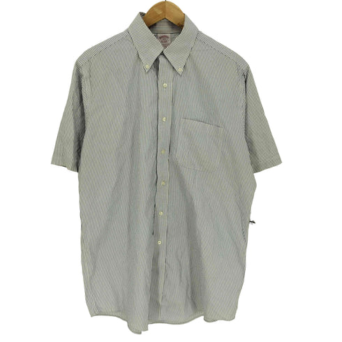 ブルックスブラザーズ BROOKS BROTHERS ストライプ柄 BD S/S シャツ メンズ 15-1/2