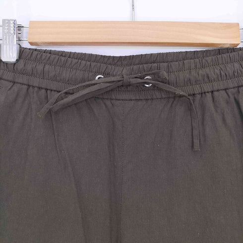 セオリーリュクス theory luxe CRISP LINEN ウレタン混 リネン レーヨン イージーパンツ レディース 36