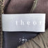 セオリーリュクス theory luxe CRISP LINEN ウレタン混 リネン レーヨン イージーパンツ レディース 36