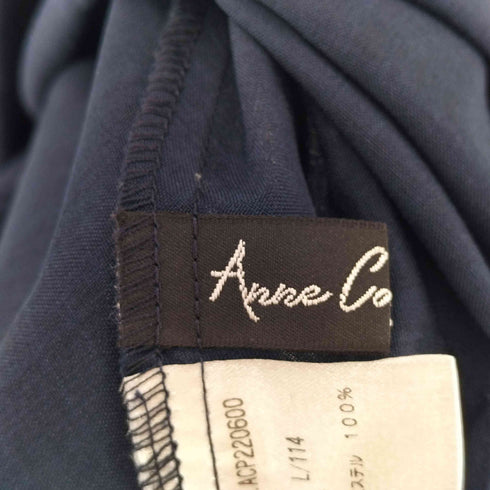 アンコキーヌ anne coquine パフスリーブチュニックワンピース レディース L