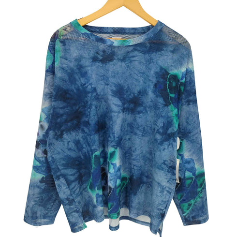 サウスツーウェストエイト SOUTH2 WEST8 S.S. Crew Neck Shirt Knit Mesh Tie Dye メンズ import:S