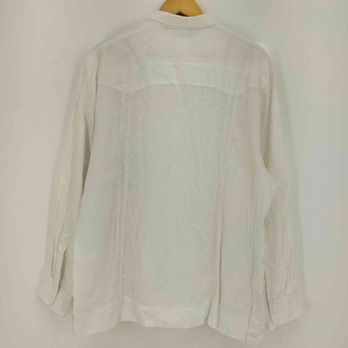 キューバベラ CUBAVERA 長袖 リネンキューバシャツ メンズ import:XL
