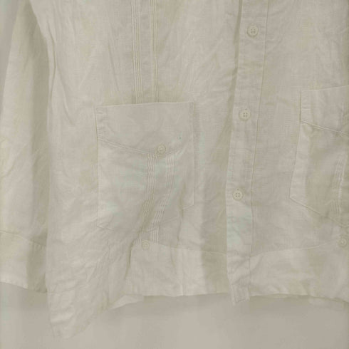 キューバベラ CUBAVERA 長袖 リネンキューバシャツ メンズ import:XL