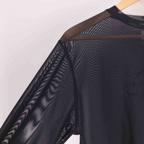 エックスガール X-girl SHEER LAYERED TOP シアー レイヤード トップ レディース JPN:S