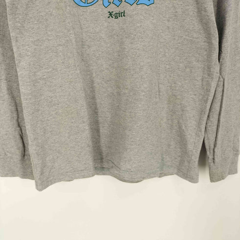 エックスガール X-girl ENGLISH LOGO L/S TEE レディース JPN:M