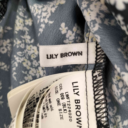 リリーブラウン Lily Brown 小花柄チャイナトップス レディース ONE SIZE