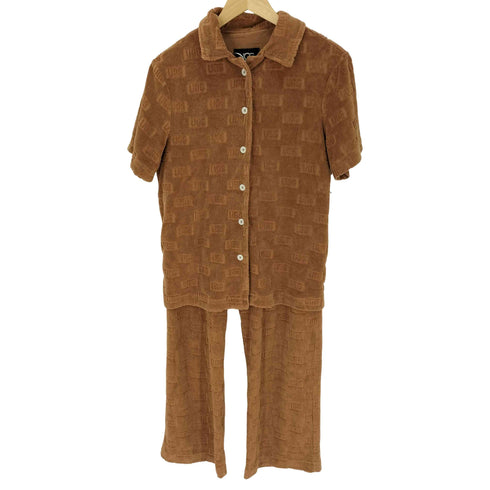 アグ UGG シリーナ パイル地 シャツ&パンツ セットアップ レディース JPN:S