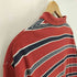 ポロバイラルフローレン Polo by RALPH LAUREN 90S ポニー刺繍 ワッフル地 マルチボーダー S/S ポロシャツ メンズ import:M