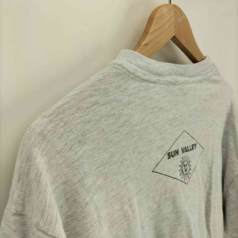 ヘインズ Hanes 90S USA製 BEEFY フロントプリント S/S Tシャツ メンズ import:L