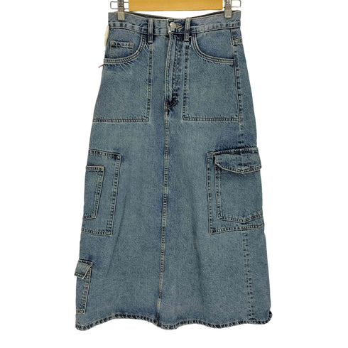 ザラ ZARA カーゴ デニムスカート レディース JPN:XS