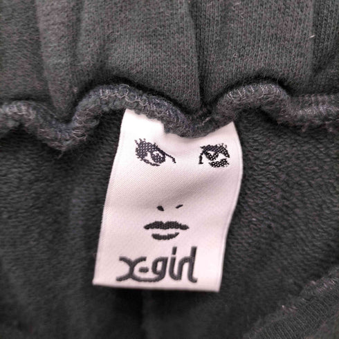 エックスガール X-girl NOISE FACE SWEAT PANTS ノイズ フェイス スウェット パンツ レディース JPN:S