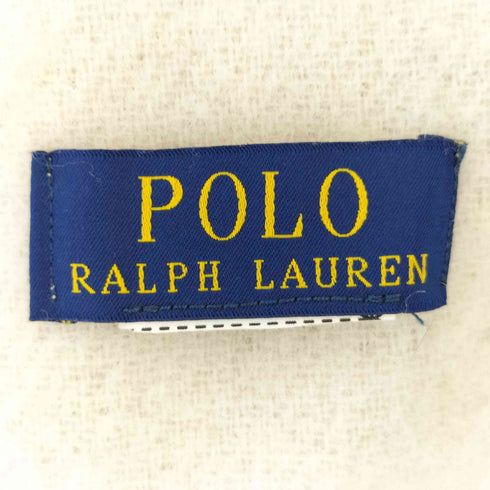ポロラルフローレン POLO RALPH LAUREN ポニー 刺繍 フリンジ マフラー メンズ