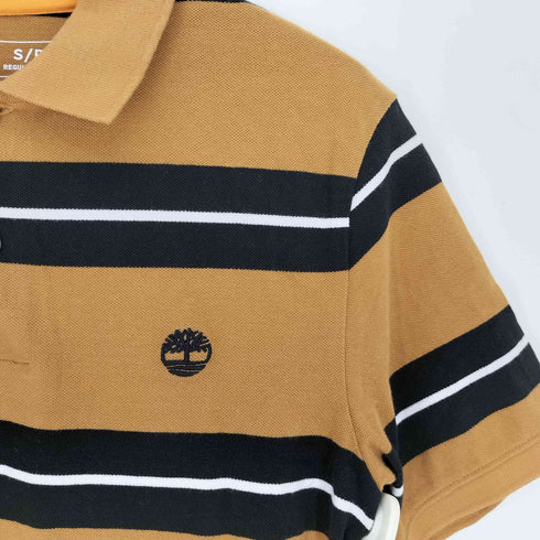 ティンバーランド Timberland ロゴワッペン 鹿の子 S/S ポロシャツ メンズ S/P