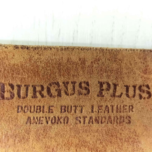 バーガスプラス BURGUS PLUS LEATHER GARRISON BELT レザー ギャリソン ベルト メンズ 34