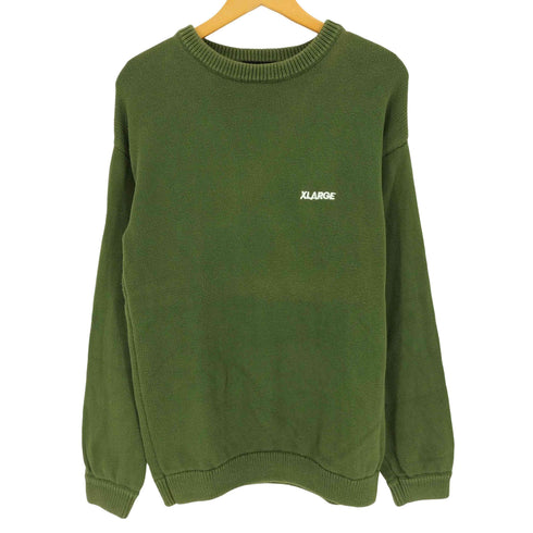 エクストララージ XLARGE 22AW STANDARD LOGO CREWNECK KNIT メンズ JPN:M