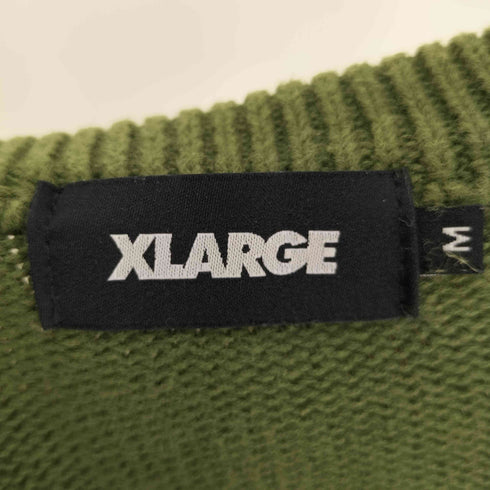 エクストララージ XLARGE 22AW STANDARD LOGO CREWNECK KNIT メンズ JPN:M