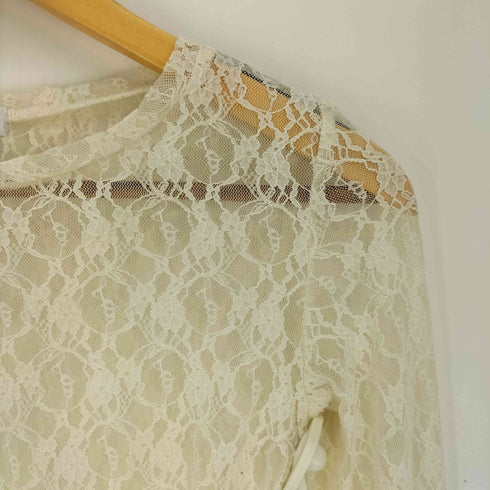 ラグアジェム LAGUA GEM シアー レース カットソー レディース