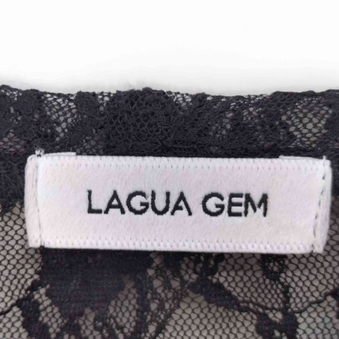 ラグアジェム LAGUA GEM シアー レース カットソー レディース