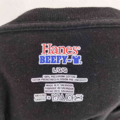 ヘインズ Hanes アーティスト ワッペン Tシャツ メンズ L