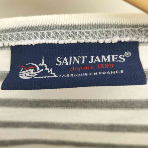 セントジェームス SAINT JAMES ボーダー バスクシャツ レディース US32