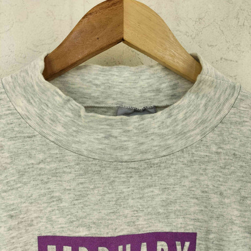 LA LOVING 90s イベント プリント モックネック L/S Tシャツ メンズ XL