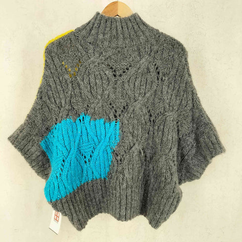 ザラ ZARA ドルマンスリーブ ノースリーブ ニット レディース M