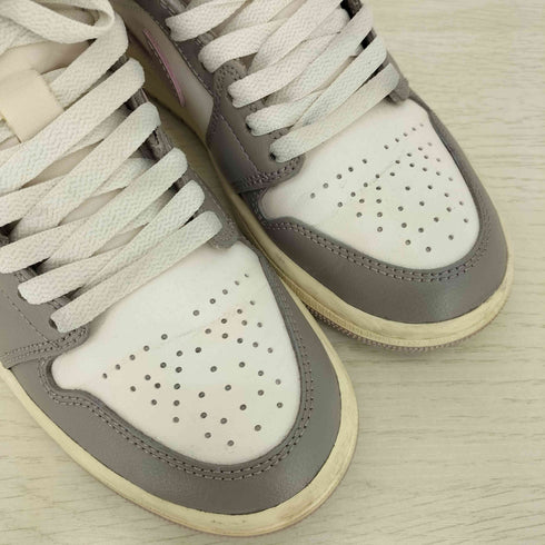 ジョーダンブランド JORDAN BRAND Air Jordan 1 Mid Sail/Enigma Stone/Coconut Milk/Particle Rose レディース JPN:23.5