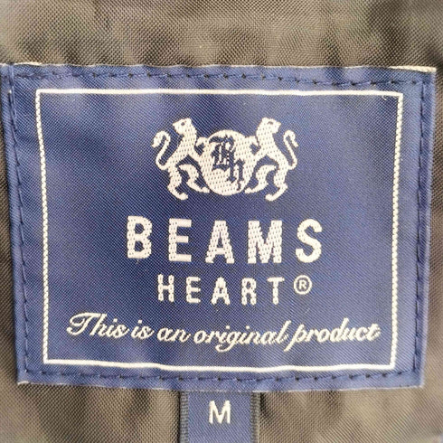 ビームスハート BEAMS HEART ジップアップ 中綿ブルゾン パファージャケット メンズ JPN:M