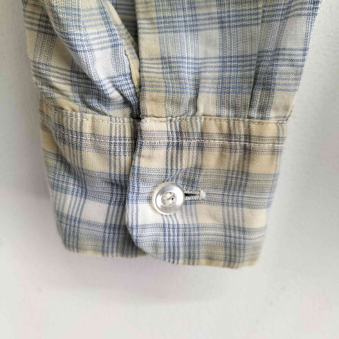 ペニーズタウンクラフト PENNEYS TOWNCRAFT 50-60S 船タグ L/S チェック 開襟 シャツ ボックス メンズ 14 1/2