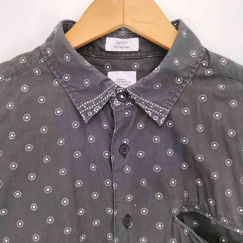 ベドウィンアンドザハートブレイカーズ BEDWIN&THE HEARTBREAKERS Special Fit For Prep Punks ペイズリー柄 L/S シャツ メンズ