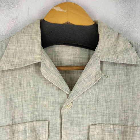 50-60S ボックス L/S 開襟 シャツ メンズ