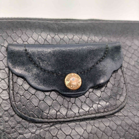 シーバイクロエ SEE BY CHLOE クロコ パイソン 型押し レザー ロング ウォレット 長財布 レディース