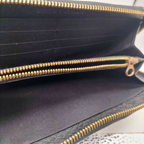 シーバイクロエ SEE BY CHLOE クロコ パイソン 型押し レザー ロング ウォレット 長財布 レディース