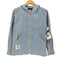 BLUE CROSS ストライプ ジップアップシャツパーカー レディース JPN:M