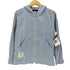 BLUE CROSS ストライプ ジップアップシャツパーカー レディース JPN:M