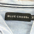 BLUE CROSS ストライプ ジップアップシャツパーカー レディース JPN:M