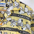 ピーナッツ PEANUTS キャラクタープリント スリーピング ボーダー パジャマシャツ メンズ