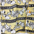 ピーナッツ PEANUTS キャラクタープリント スリーピング ボーダー パジャマシャツ メンズ