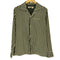 COUNTER ACTION ストライプ スナップボタン オープンカラー L/S シャツ メンズ import:M